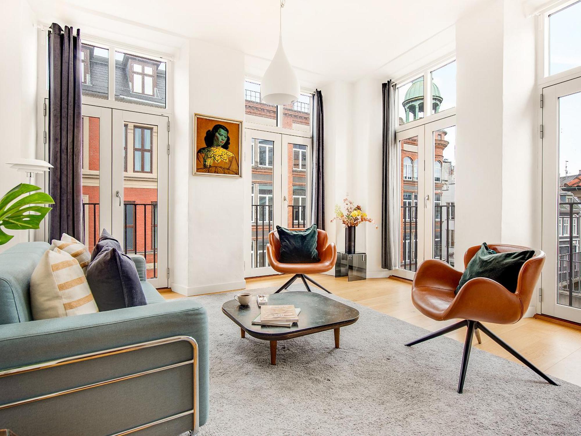 Sanders Leaves - Pleasant Four-Bedroom Apartment In Downtown Köpenhamn Exteriör bild